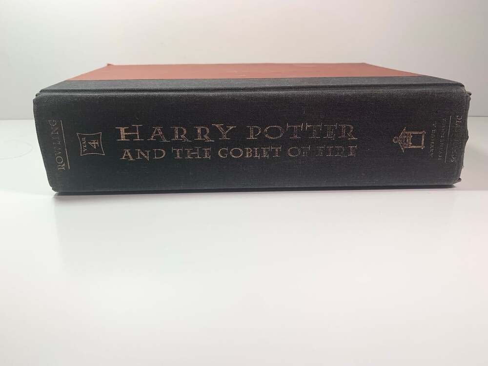 Harry Potter & The Goblet of Fire Hardcover Book